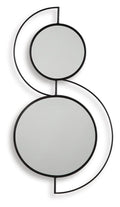 Shayham Accent Mirror - Black