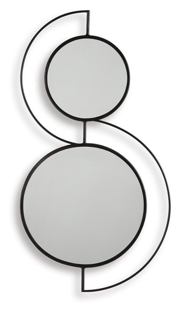 Shayham Accent Mirror - Black