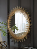 Wainport Accent Mirror - Gold Finish