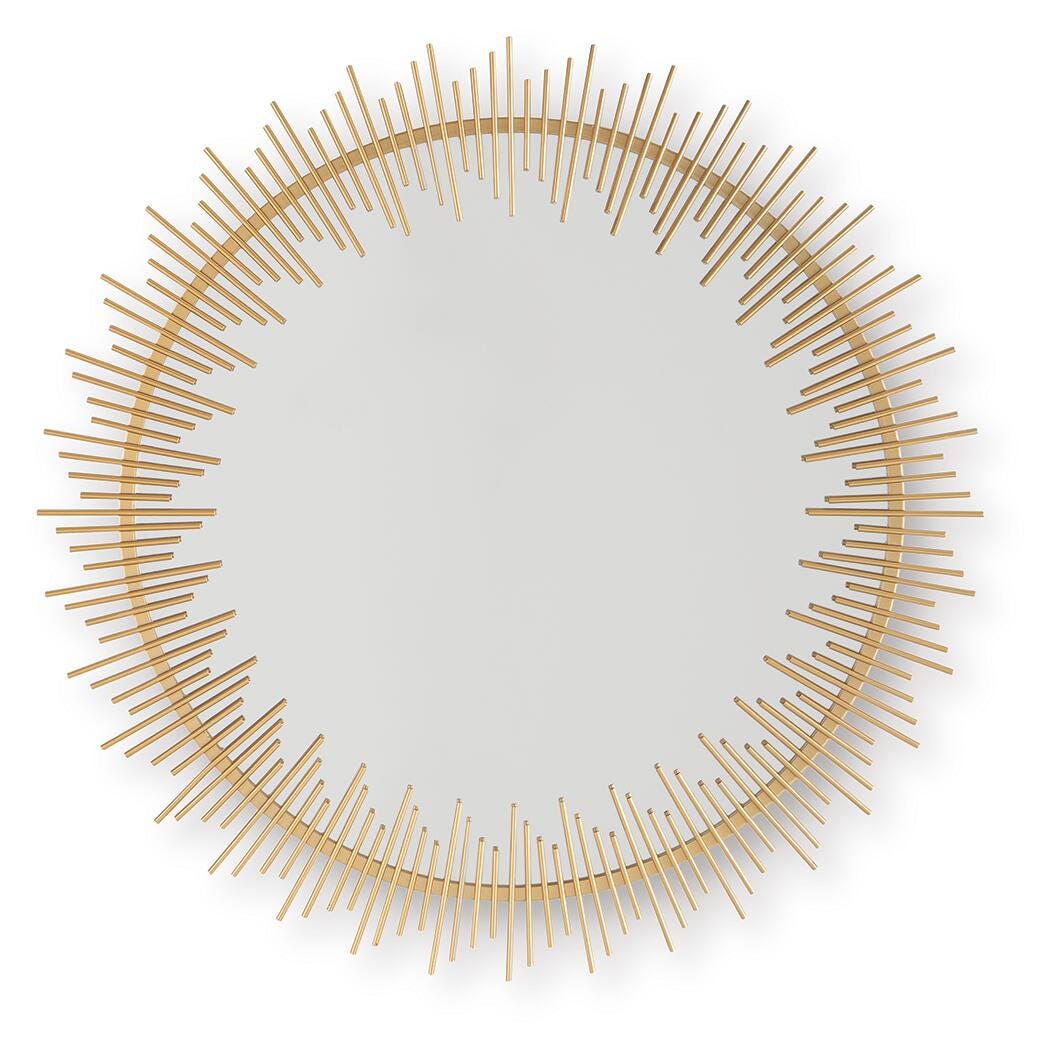 Wainport Accent Mirror - Gold Finish