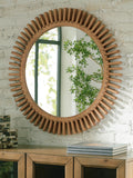 Tedwell Accent Mirror - Brown