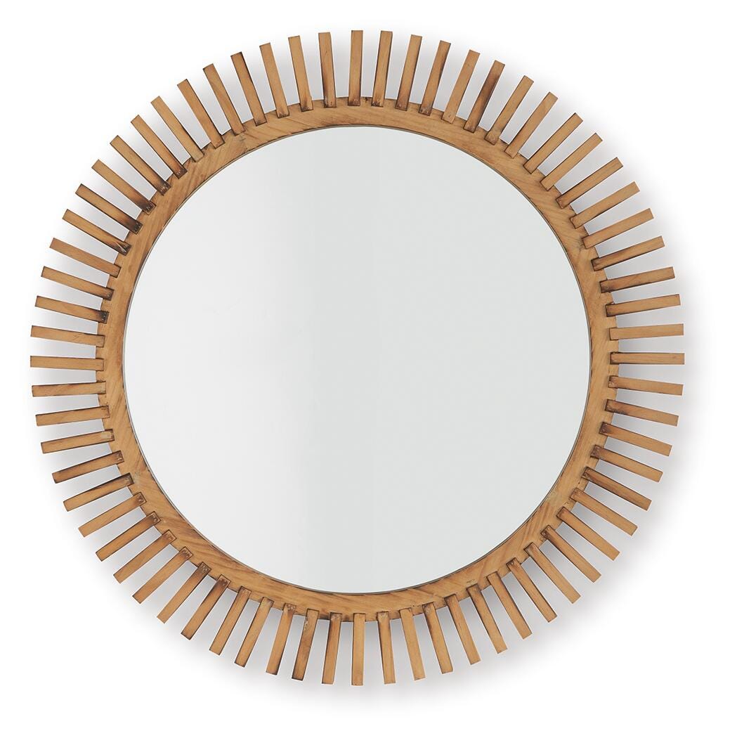 Tedwell Accent Mirror - Brown