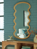 Serendis Accent Mirror - Brown