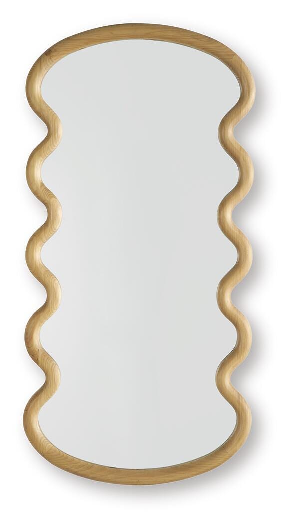 Serendis Accent Mirror - Brown