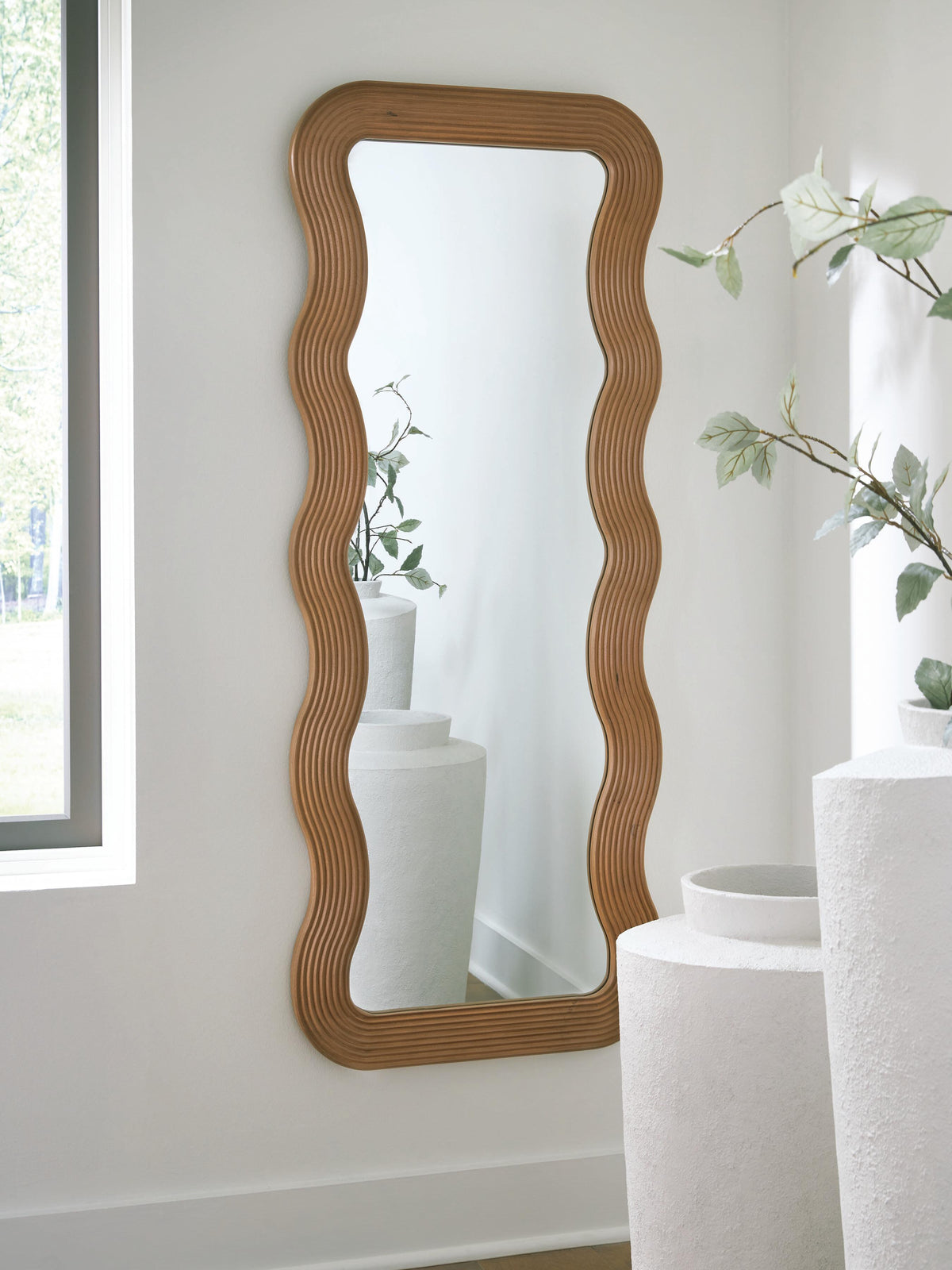 Ellisonville Floor Mirror - Brown