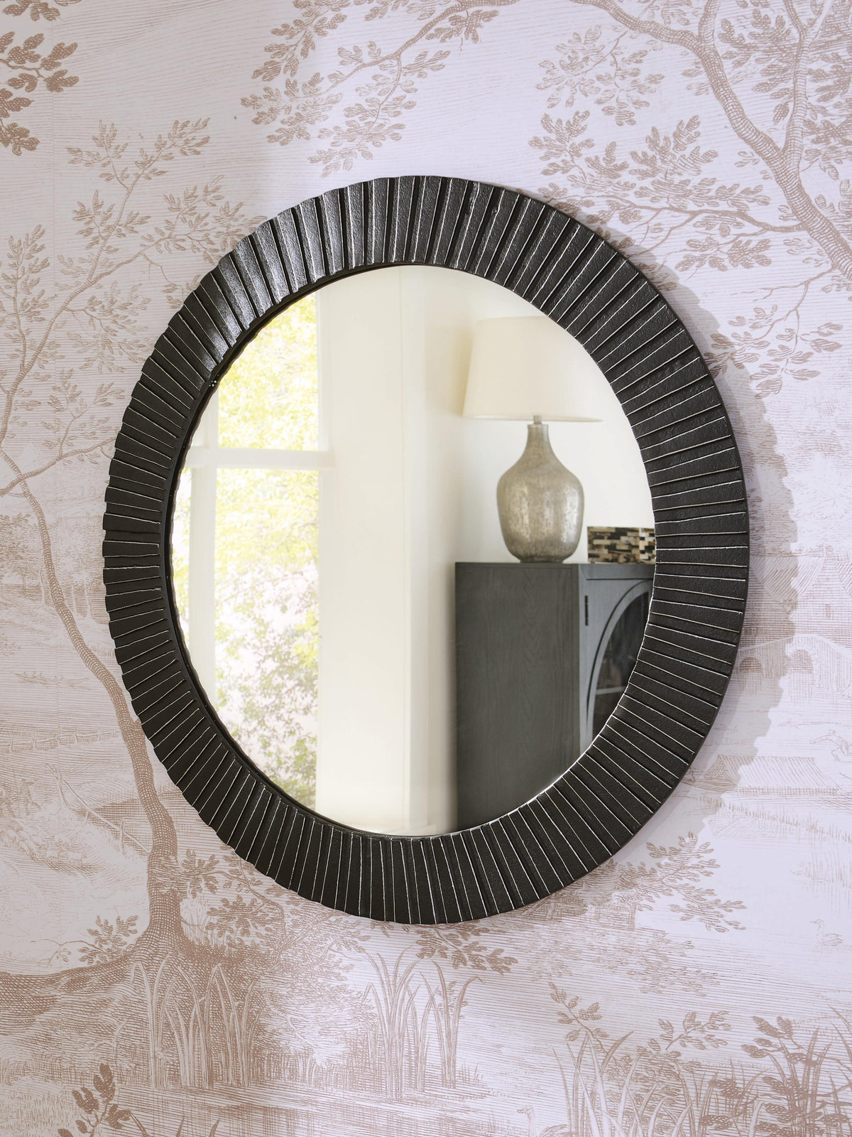 Ozias Accent Mirror - Black