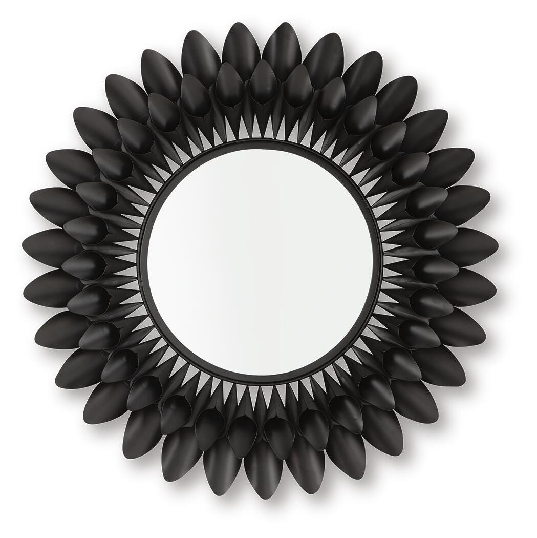 Ryenmour Accent Mirror - Oil Rubbed Bronze Finish