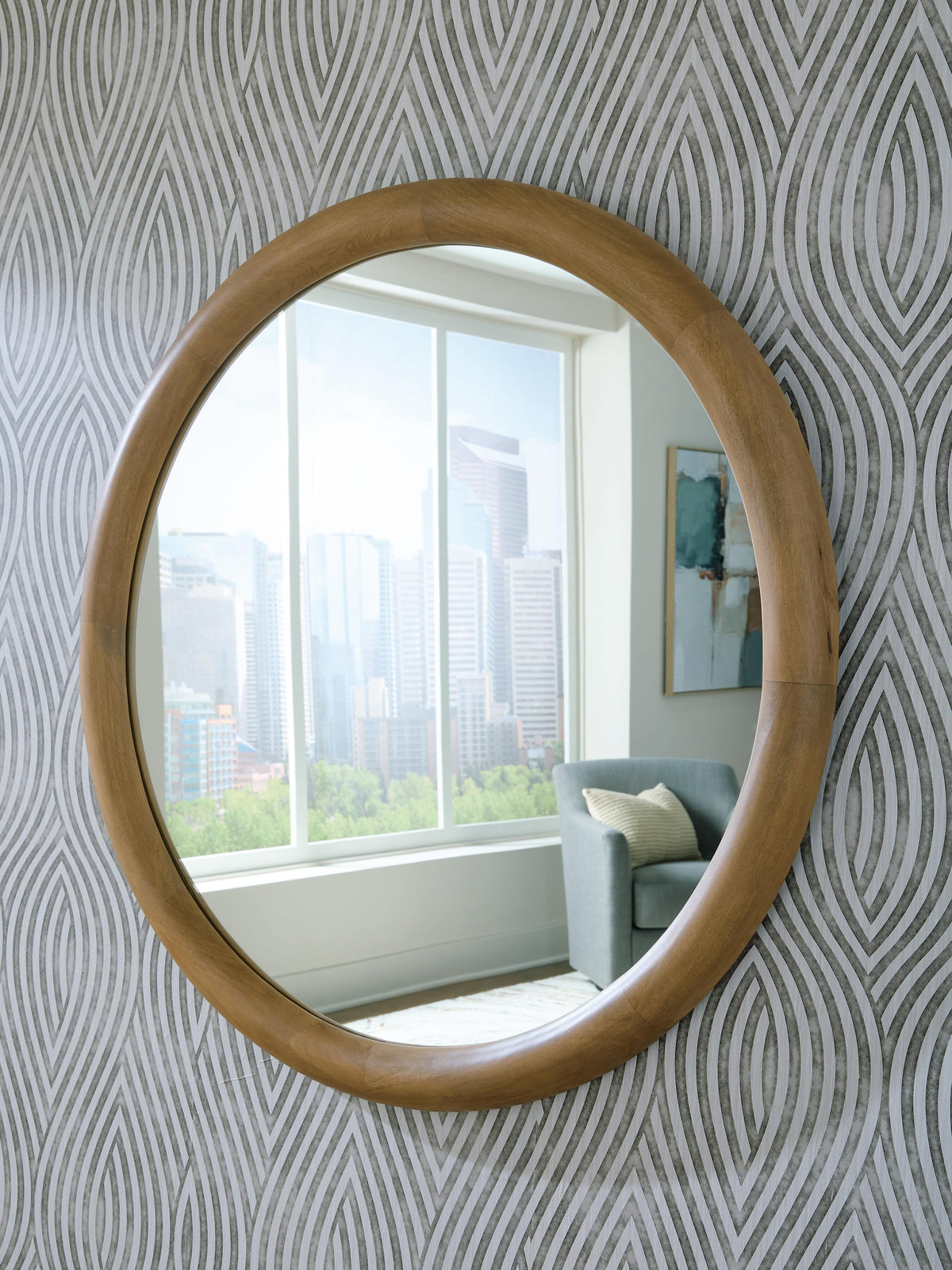 Yadiel Accent Mirror - Brown