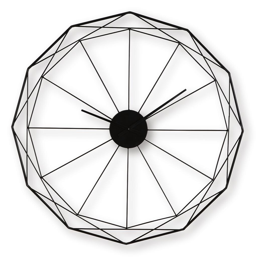 Arkthorne Wall Clock - Black