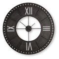 Lytle Wall Clock - Antique Brown