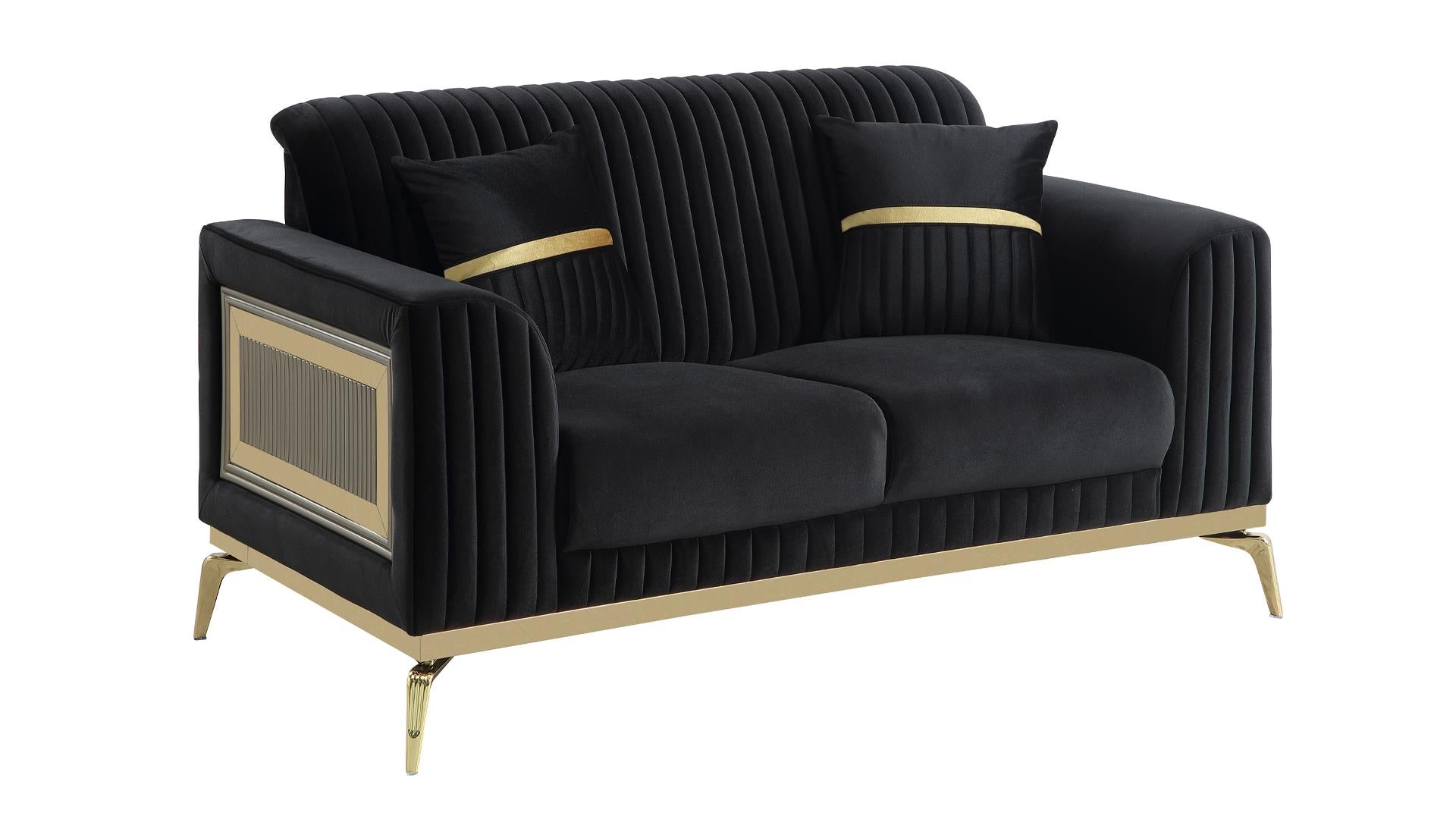Antigua Living Room Collection - Black