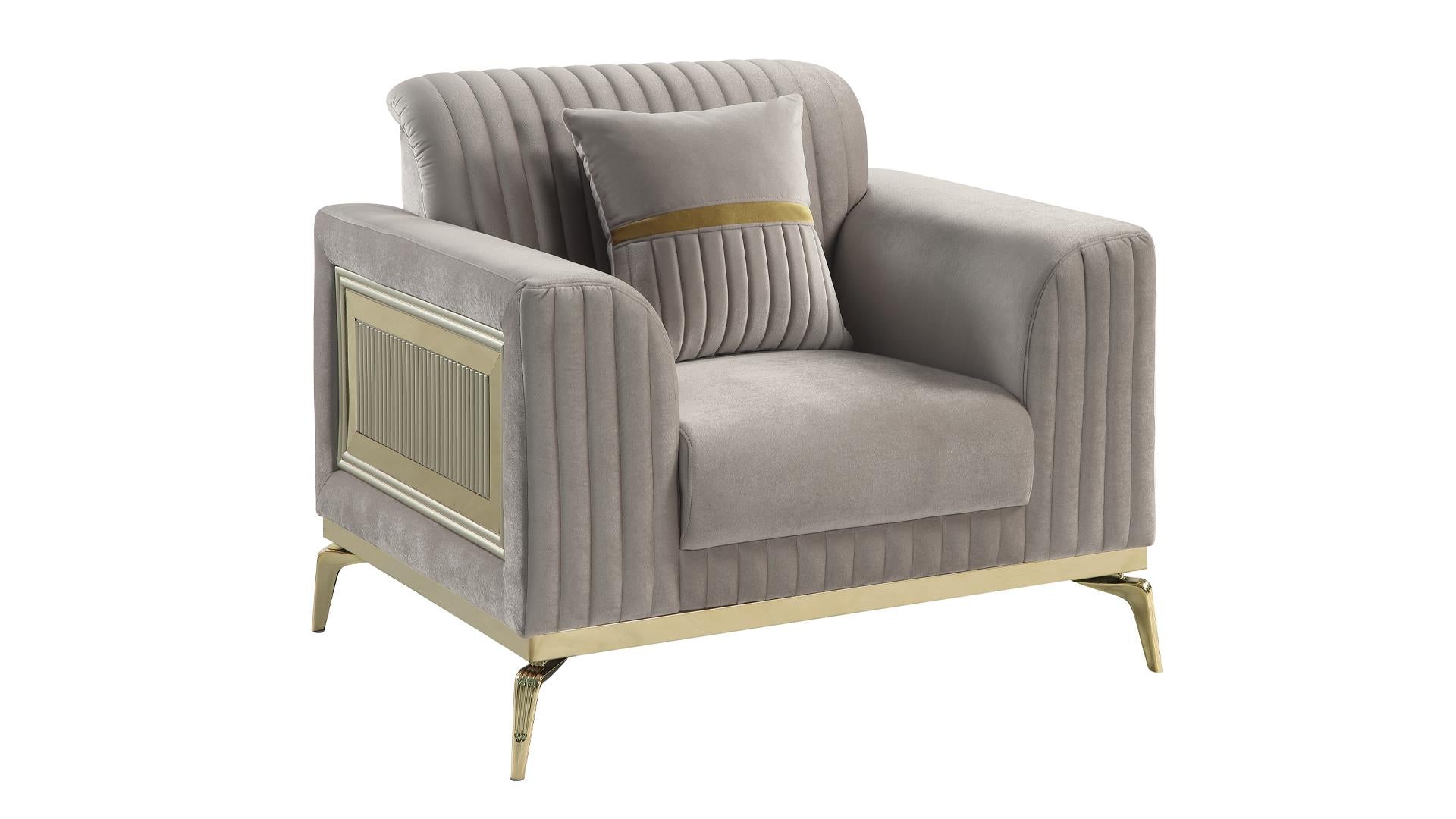 Antigua Living Room Collection - Taupe
