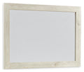 Cambeck Bedroom Mirror - Whitewash