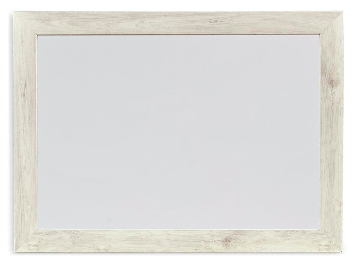 Cambeck Bedroom Mirror - Whitewash