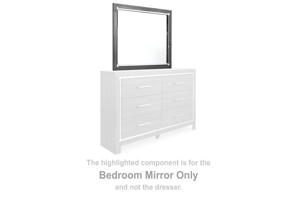 Lodanna Bedroom Mirror - Gray