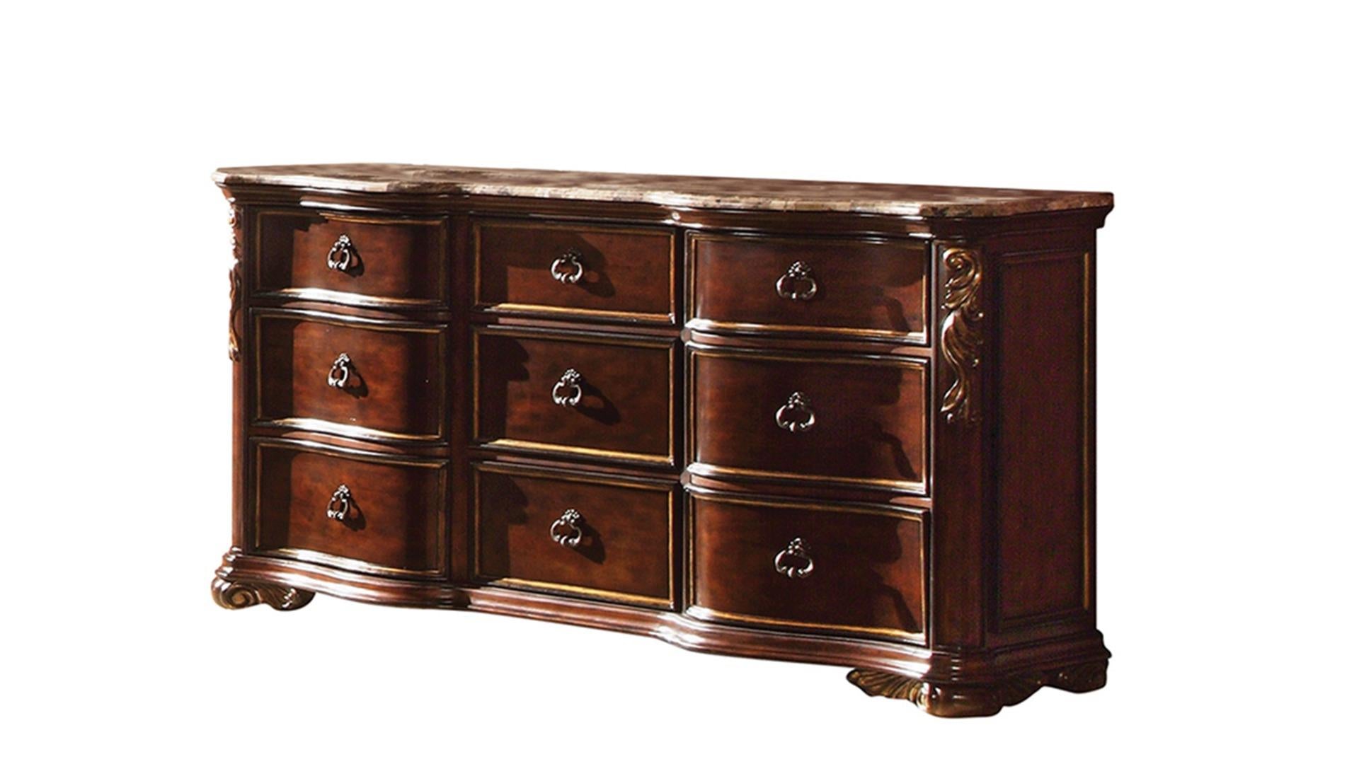 Bella Bedroom Collection - Dark Walnut