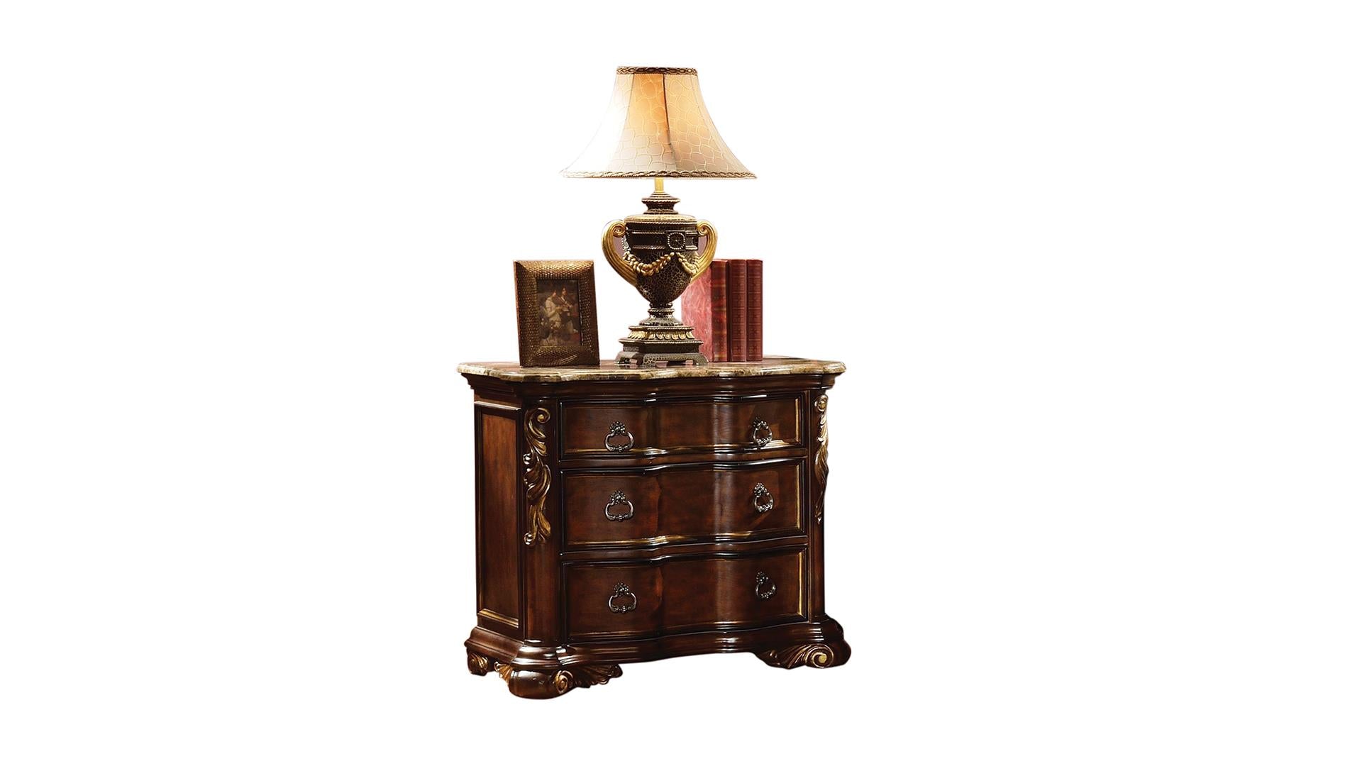 Bella Bedroom Collection - Dark Walnut