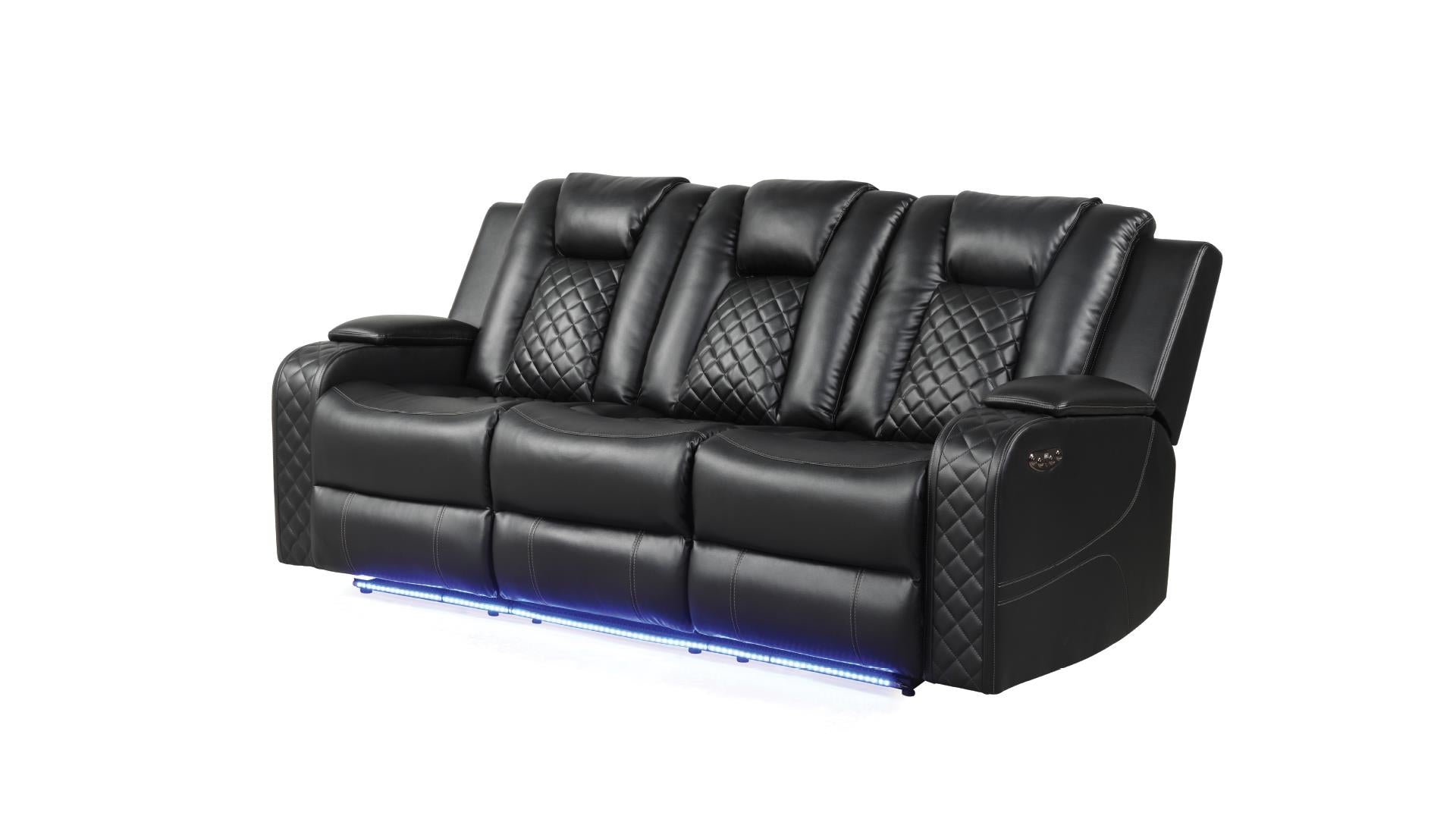 Benz Living Room Collection - Black