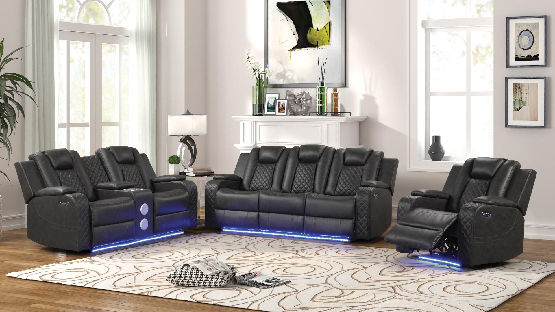Benz Living Room Collection - Gray