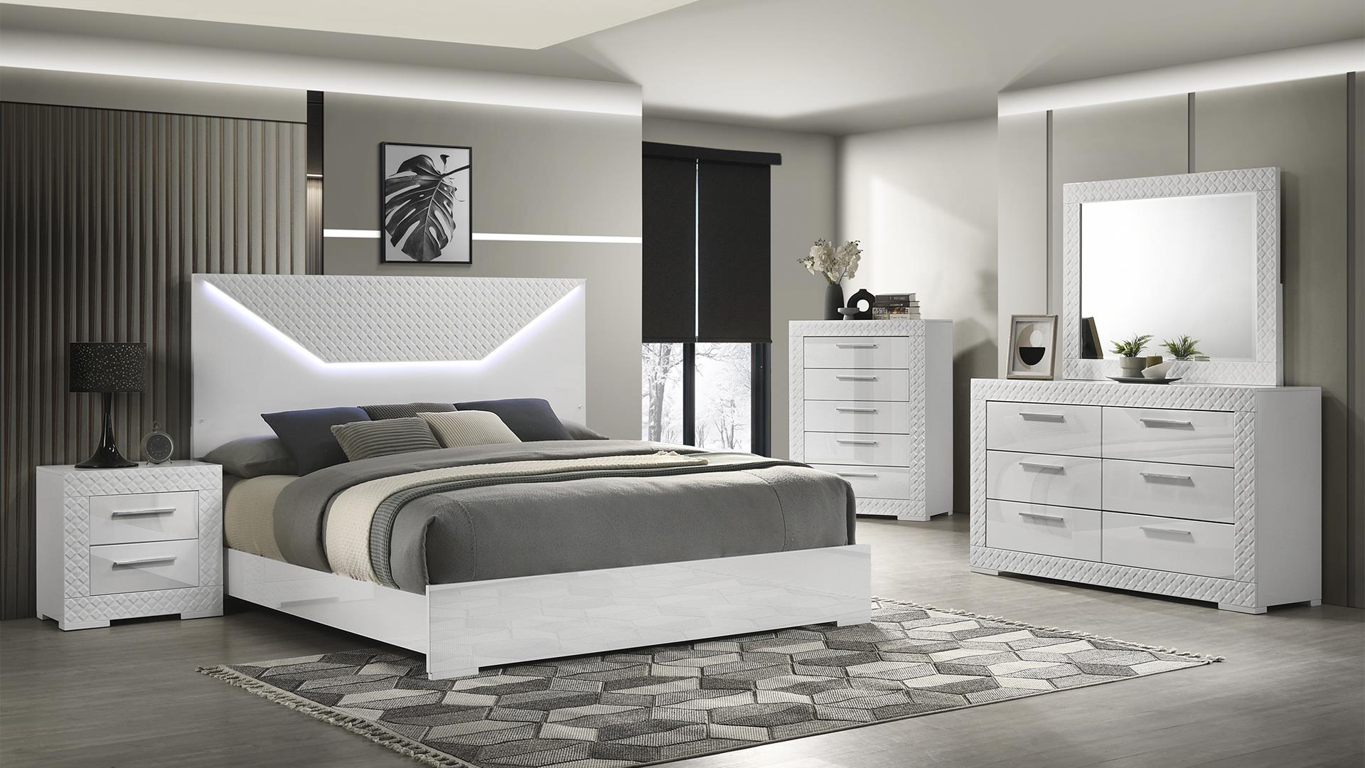Blanca Bedroom Collection - White