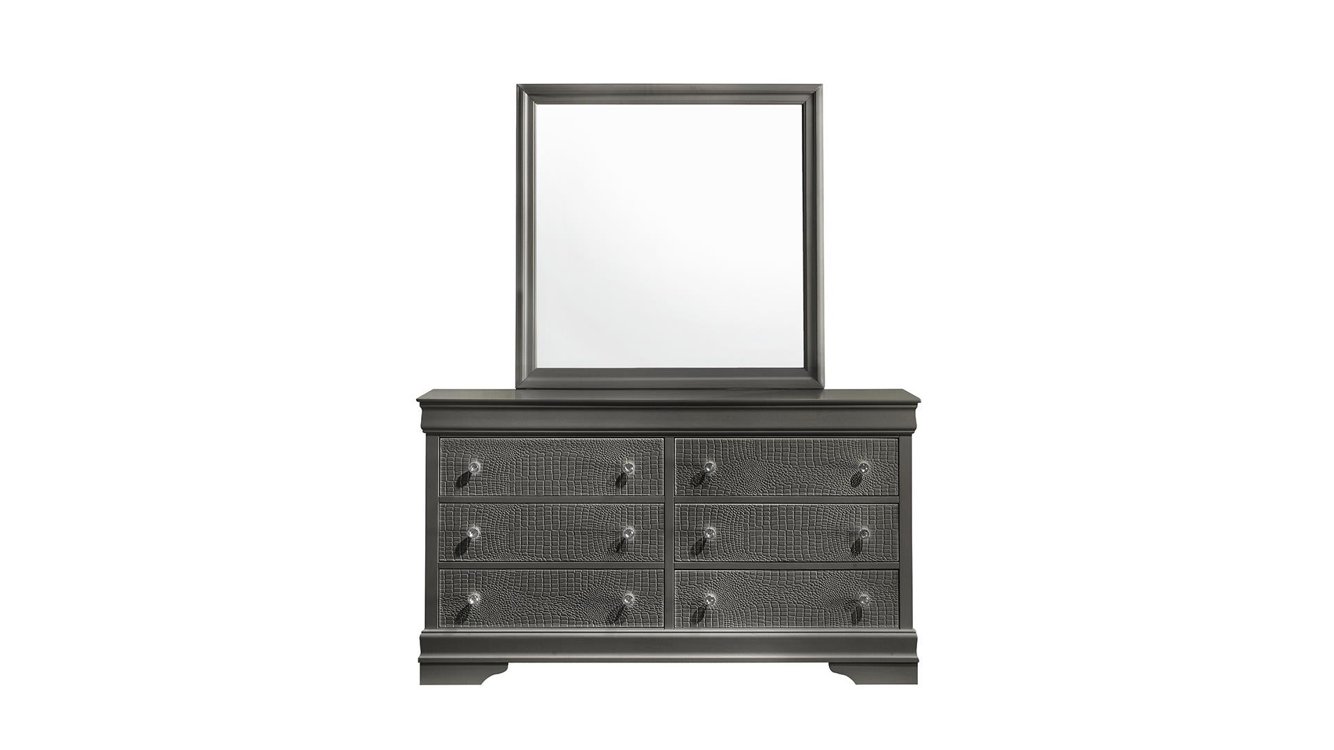 Blaze Bedroom Collection - Gray