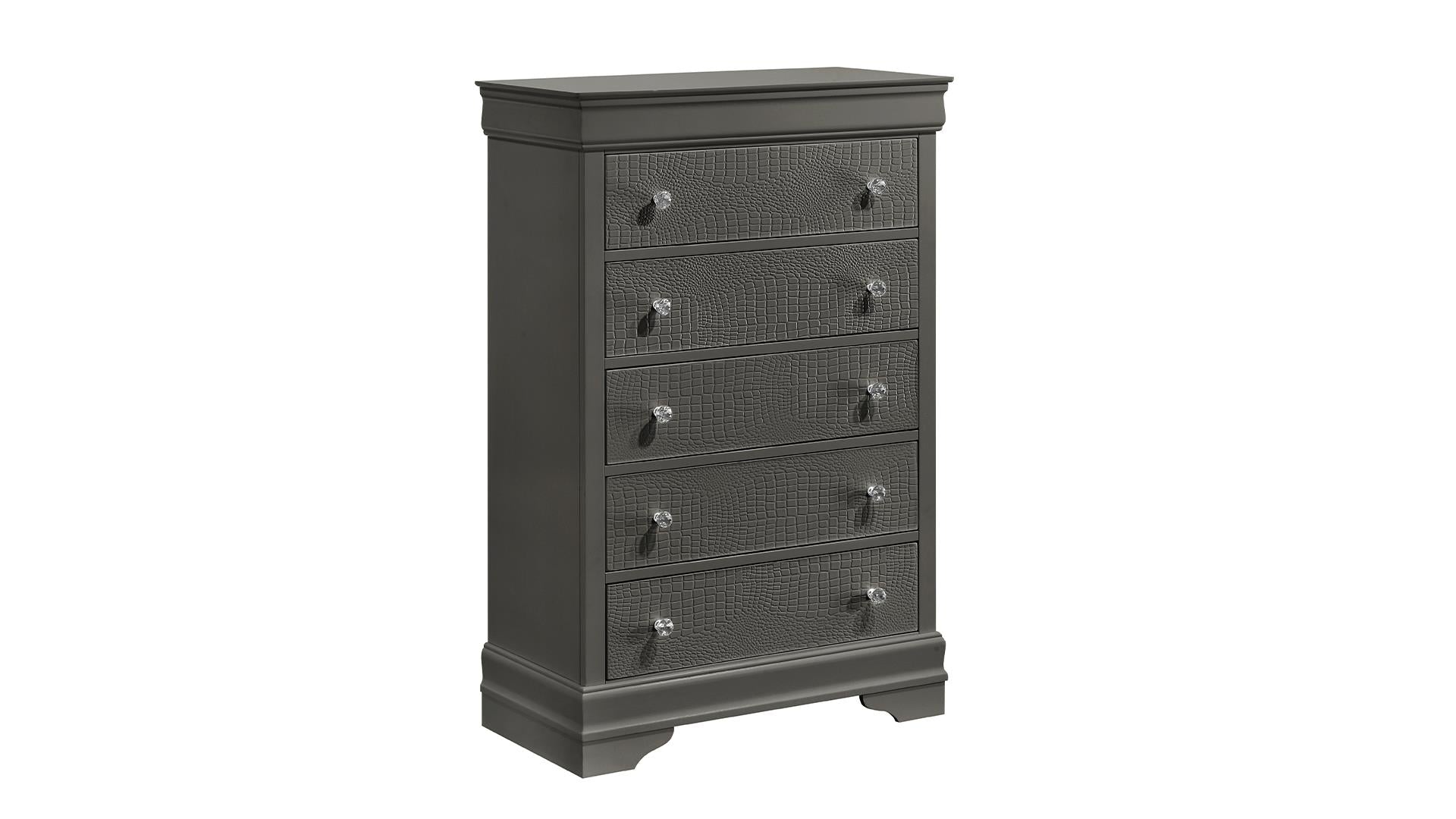 Blaze Bedroom Collection - Gray