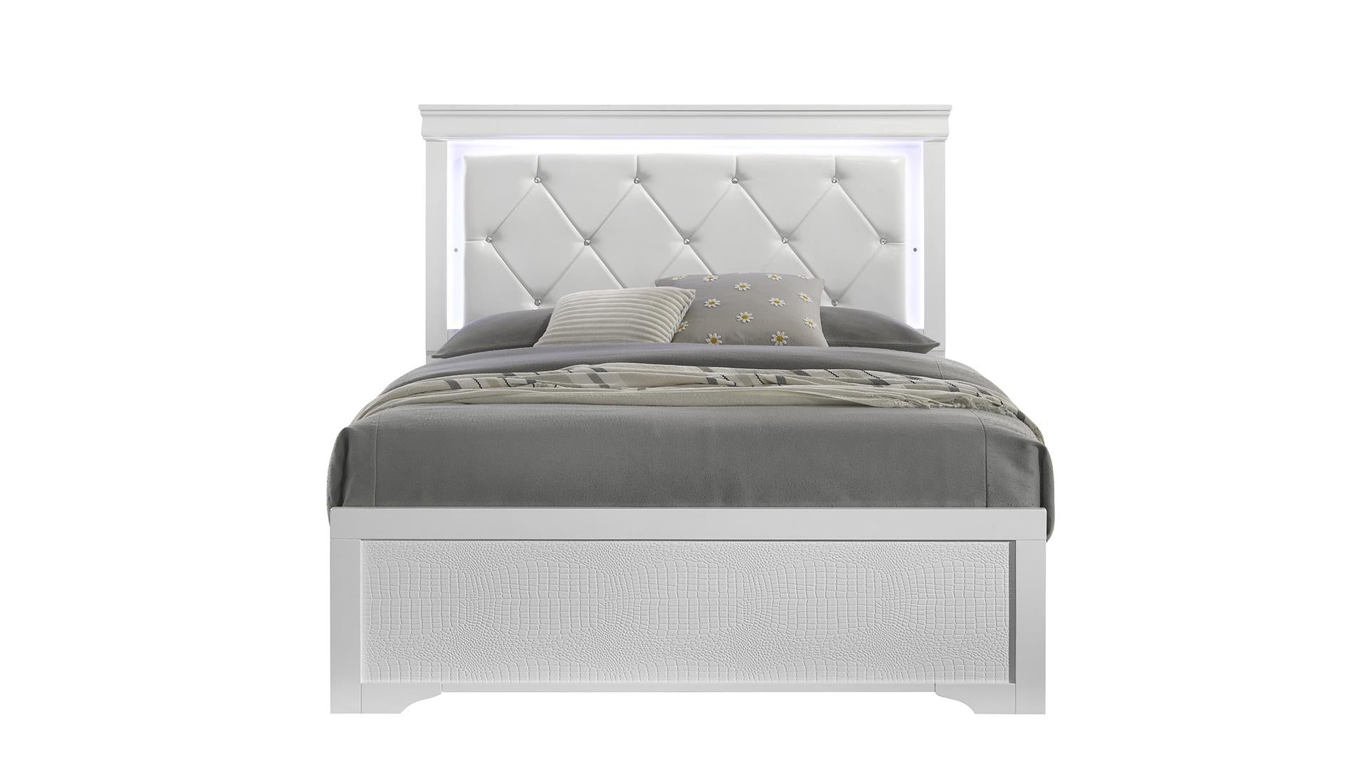 Blaze Bedroom Collection - White