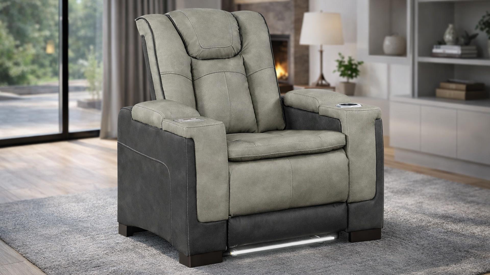 Bruno Living Room Collection - Gray