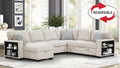 Cairo Sectional Sofa Beige