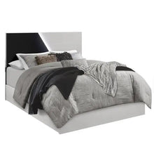 Load image into Gallery viewer, BLACK AND LIGHT GRAY 5 PCS QUEEN BEDROOM SET

