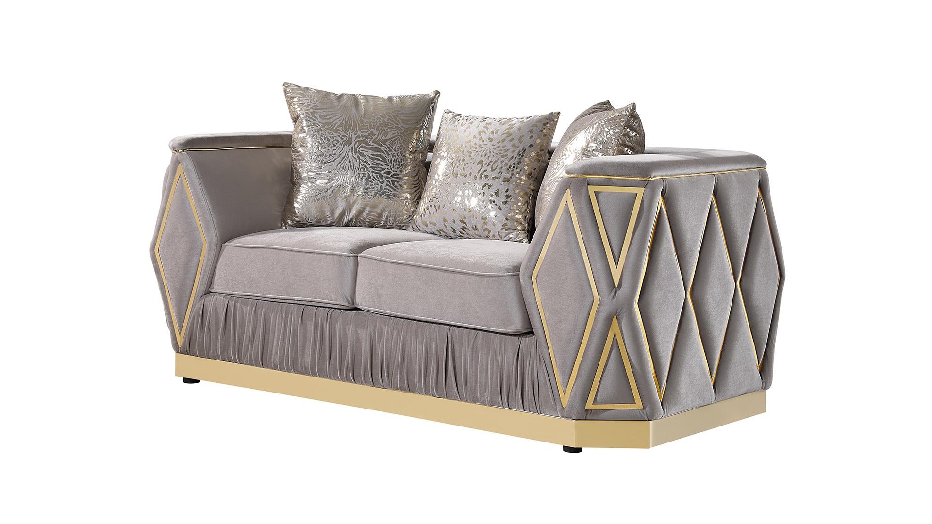 Cavalli Living Room Collection - Taupe