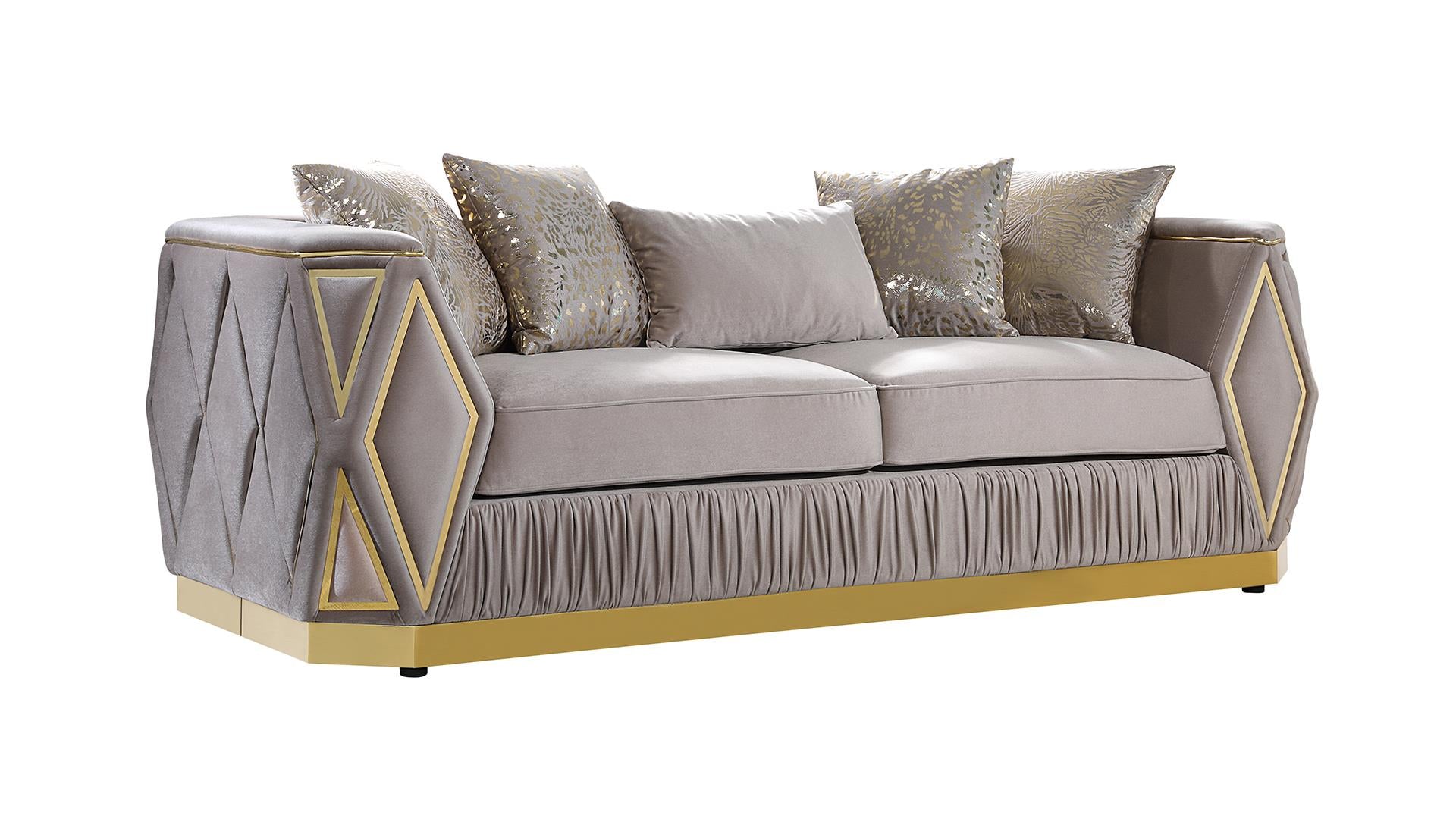 Cavalli Living Room Collection - Taupe
