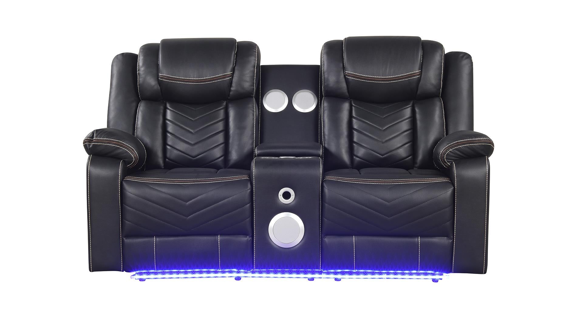 Challenger Living Room Collection - Black