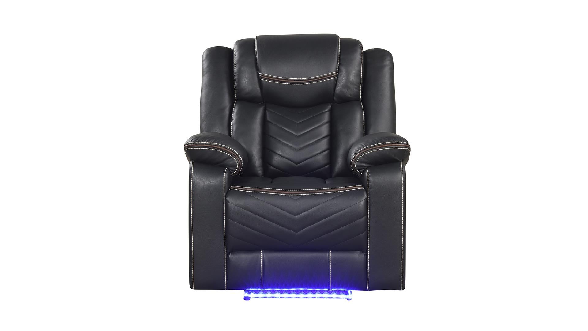 Challenger Living Room Collection - Black