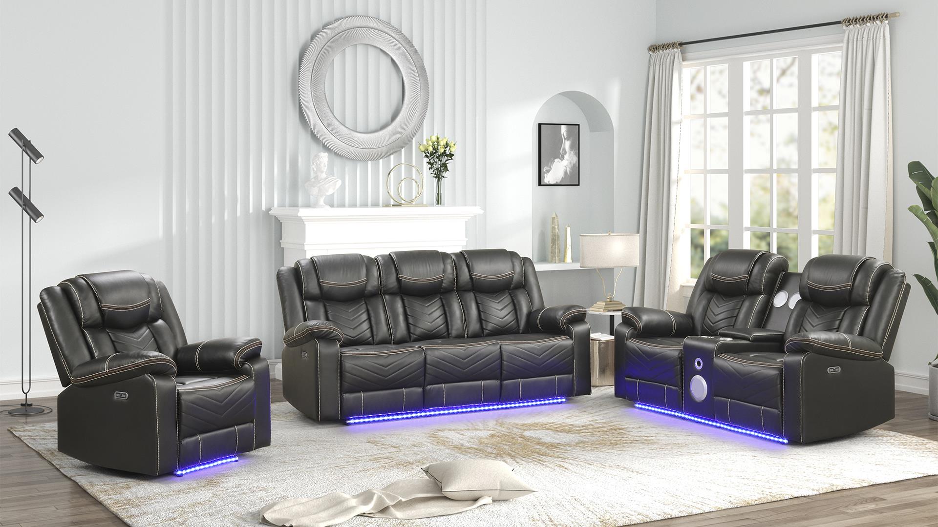 Challenger Living Room Collection - Gray