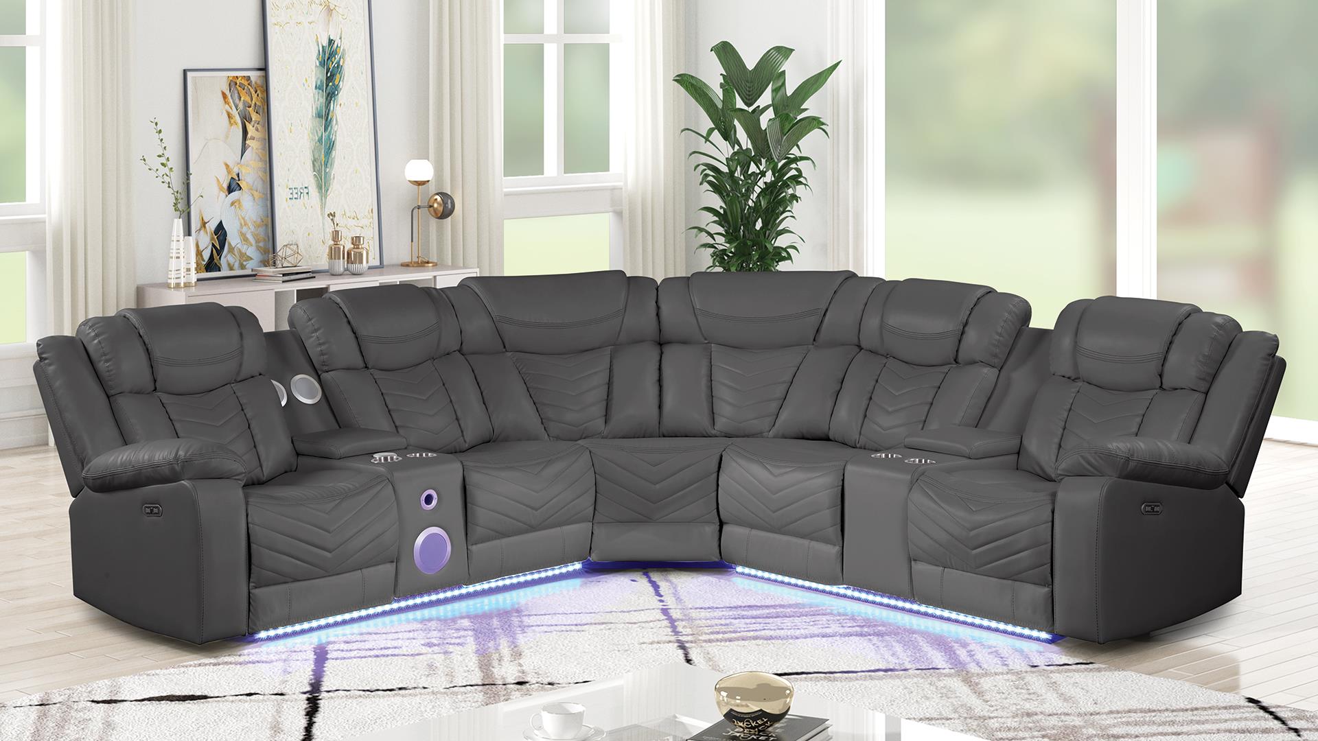 Challenger Living Room Collection - Gray