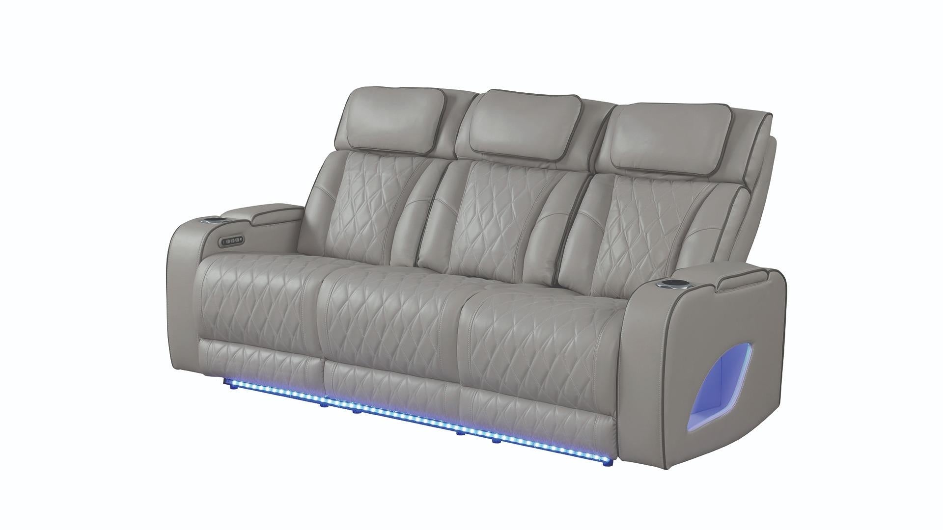 Fortuner Living Room Collection - Gray