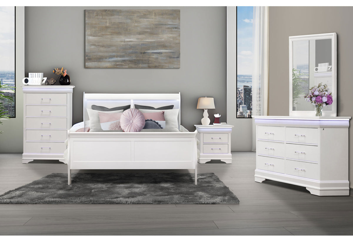Charlie Bedroom Collection - White
