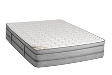 Load image into Gallery viewer, California King Metal Bed Frame with Pillow Top Mattress
