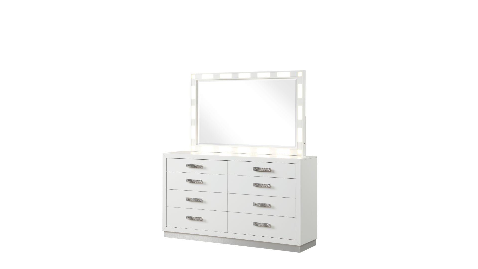 Coco Bedroom Collection - Milky White