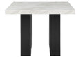 D04 White Bar Table