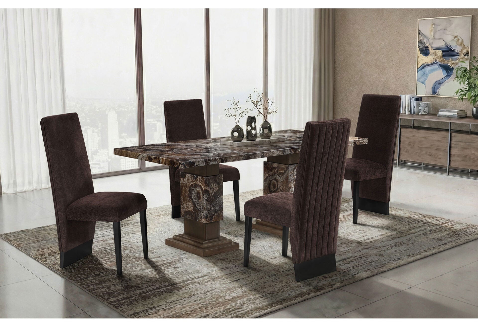 D12 Dining Room Collection - Dark Brown