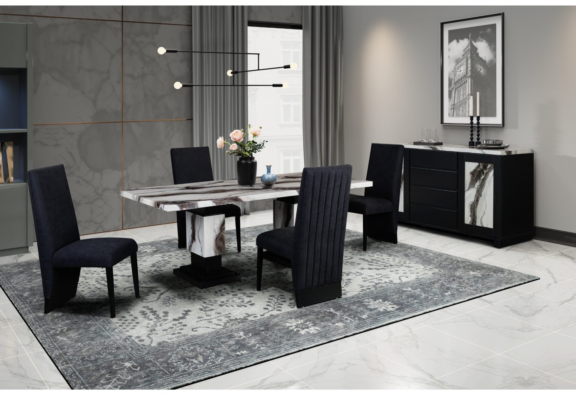 D12 Dining Room Collection - Black
