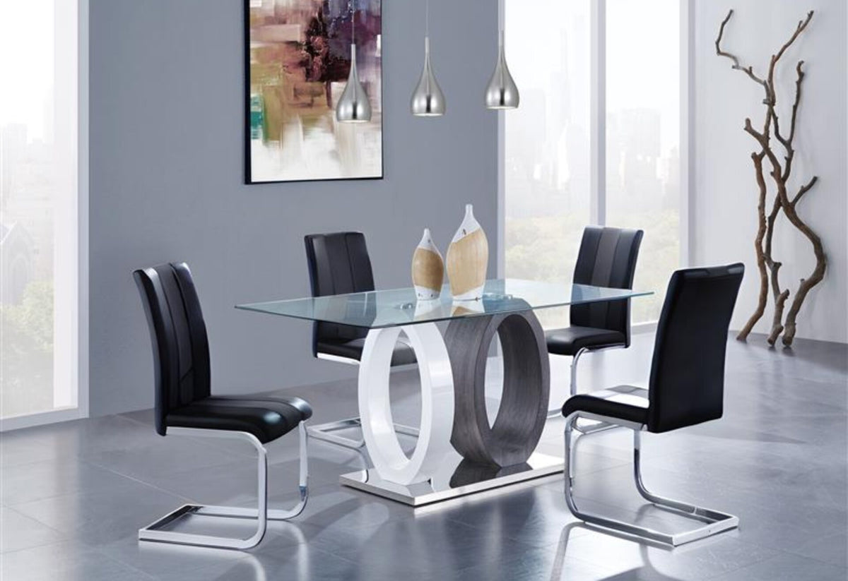 D1628DT Dining Room Collection - Black