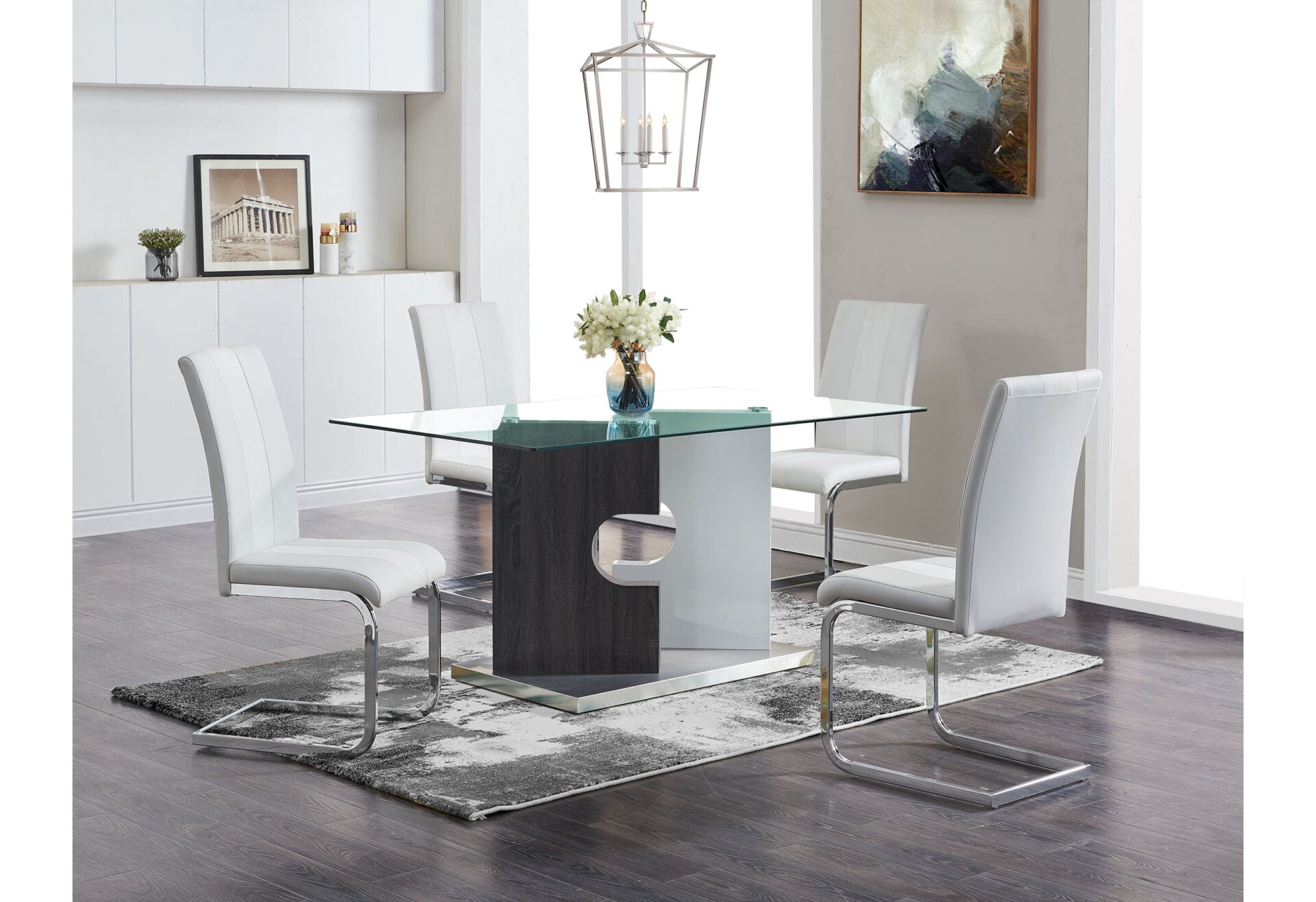 D219DT Dining Room Collection - White