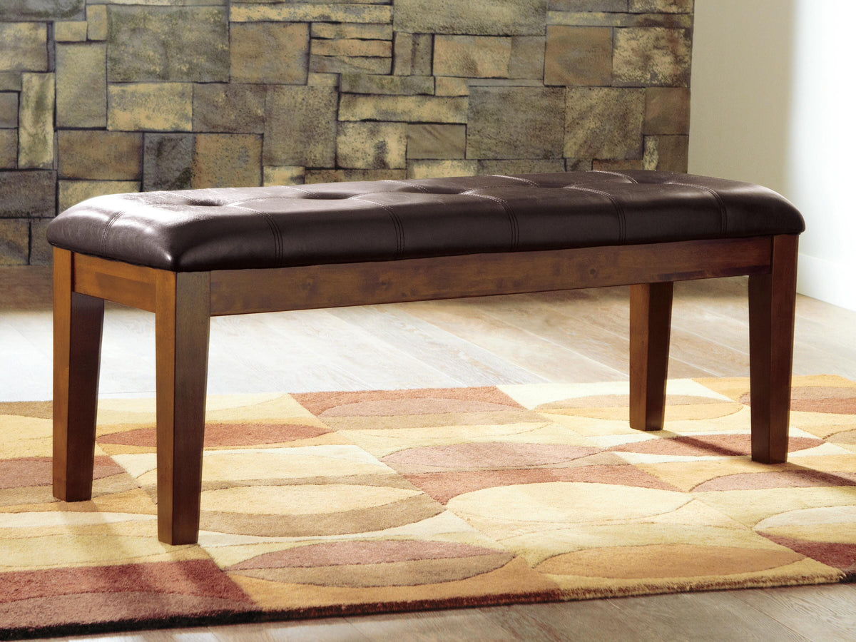 Ralene Large UPH Dining Room Bench - Medium Brown