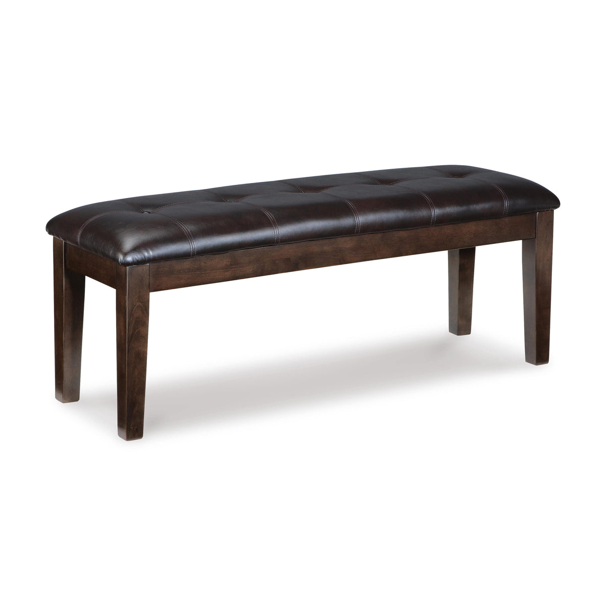 Haddigan Large UPH Dining Room Bench - Dark Brown