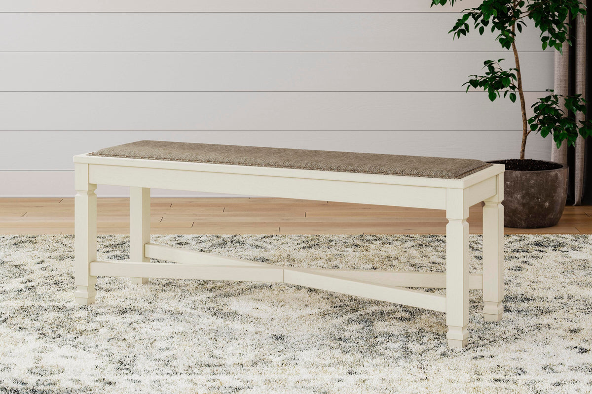 Bolanburg Large UPH Dining Room Bench - Two-tone