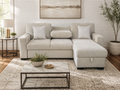 Labor Day Sale White Sectional With Free Rug !!!!