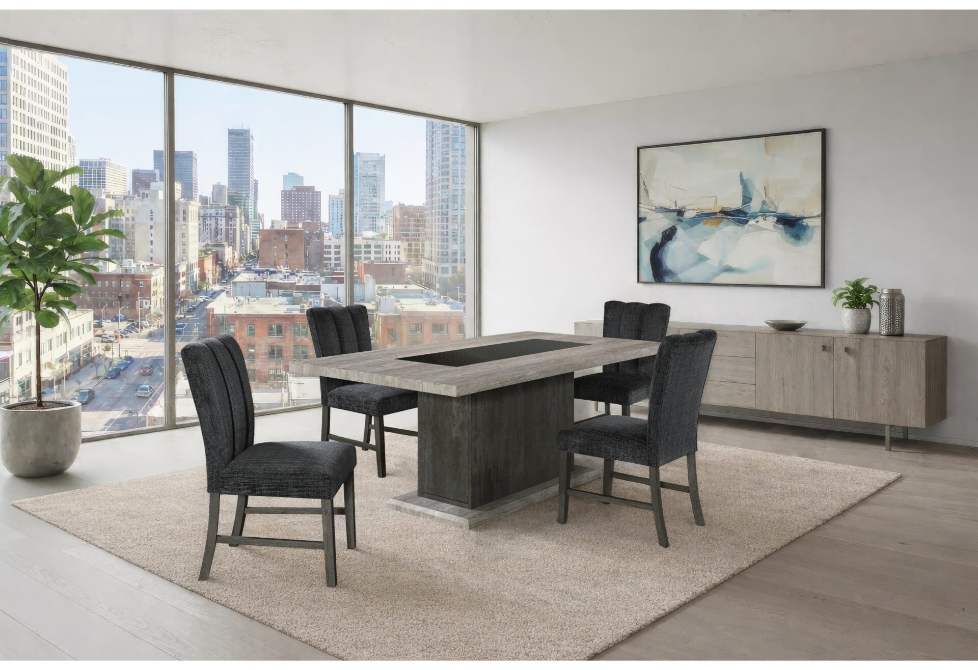 D8030 Dining Room Collection - Black